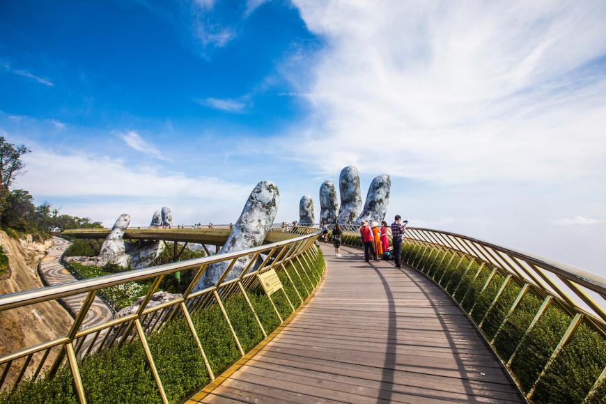goldene Brücke