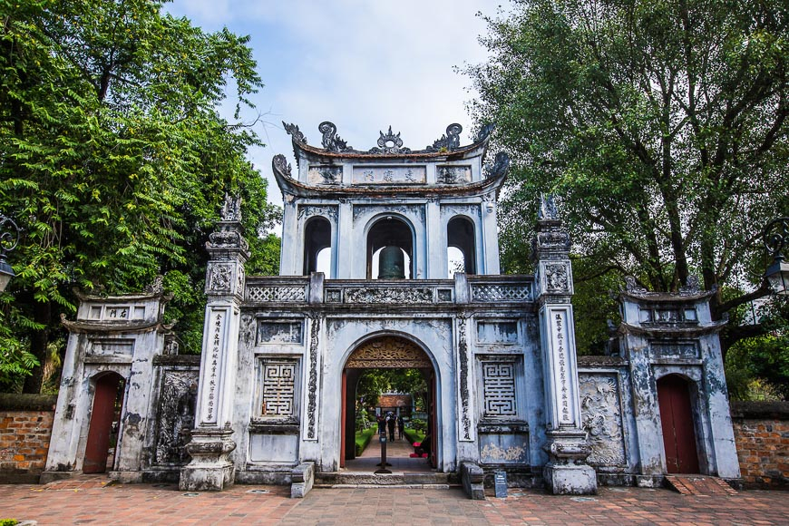 Templo da Literatura Turismo no Vietname