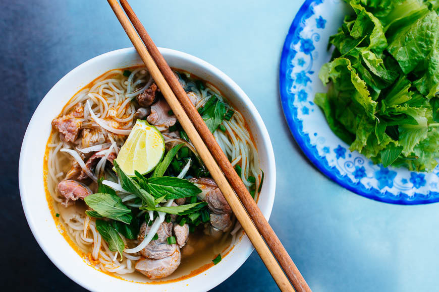 công thức bún Việt Nam