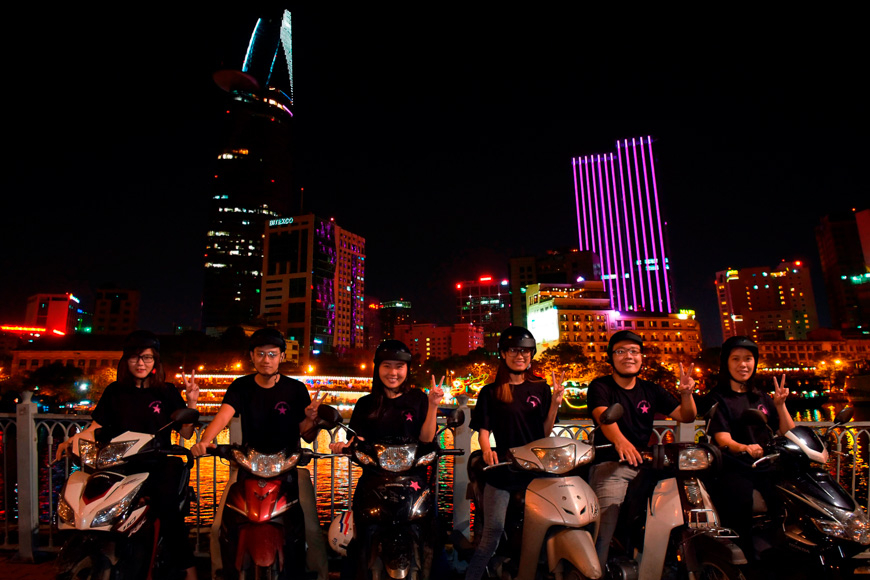 胡志明市夜间之旅